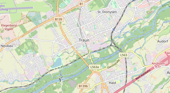 Destination d'excursion sur la carte