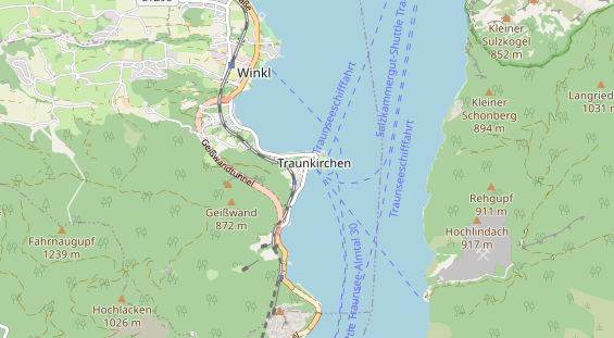 Ausflugsziel auf Karte