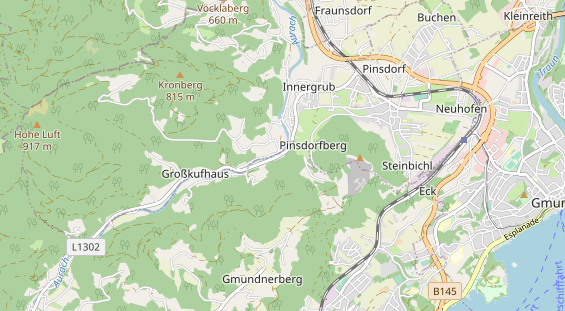 Ausflugsziel auf Karte