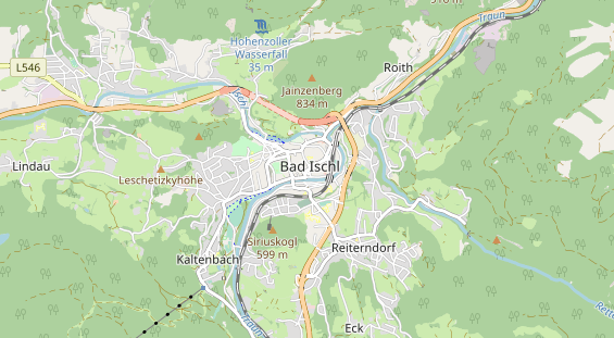 Ausflugsziel auf Karte
