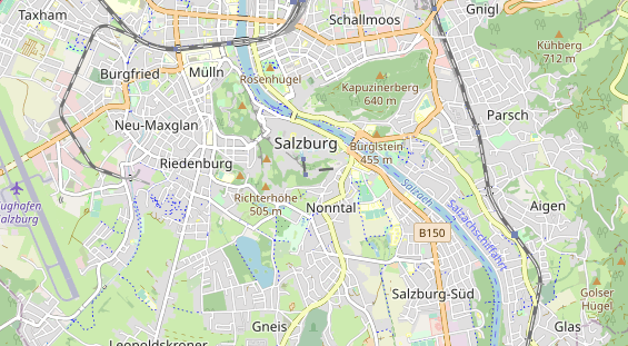 Ausflugsziel auf Karte