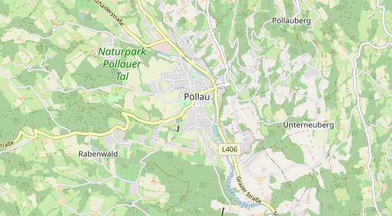 Ausflugsziel auf Karte