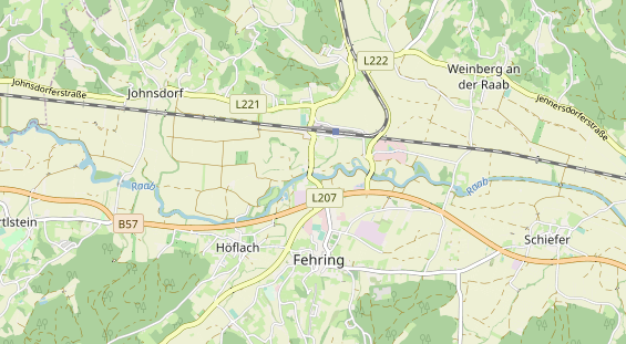 Ausflugsziel auf Karte