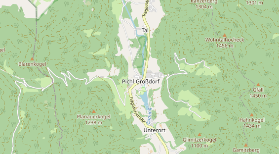 Ausflugsziel auf Karte