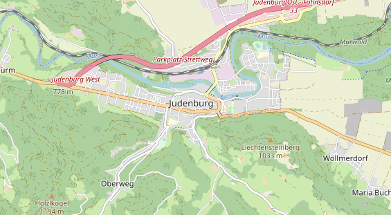 Ausflugsziel auf Karte