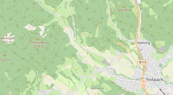 Ausflugsziel auf Karte