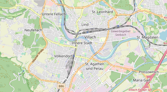 Ausflugsziel auf Karte