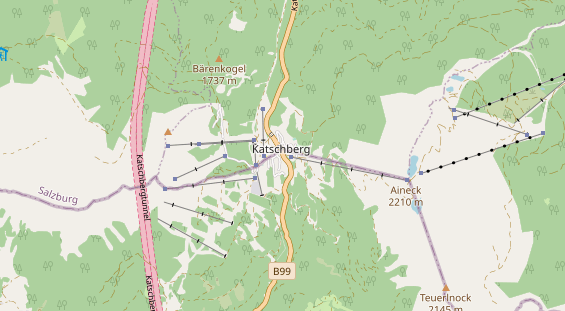 Ausflugsziel auf Karte