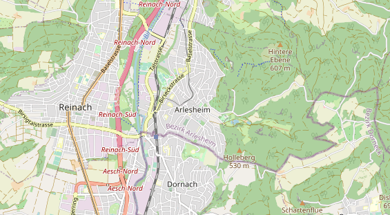 Ausflugsziel auf Karte