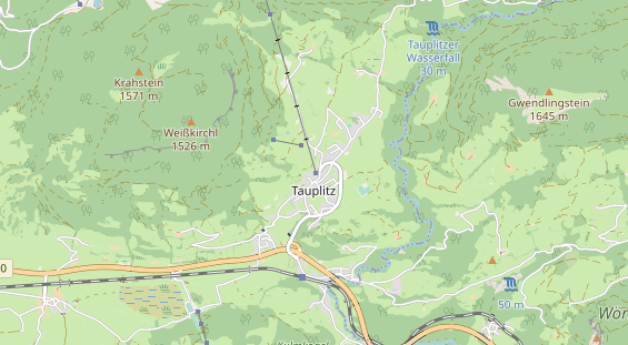 Ausflugsziel auf Karte