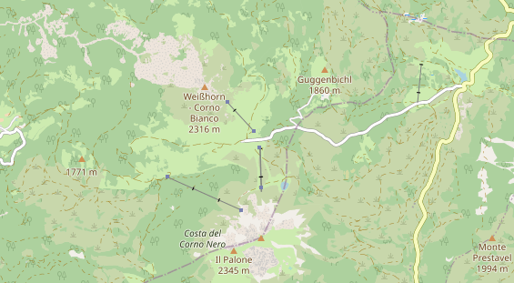 Ausflugsziel auf Karte