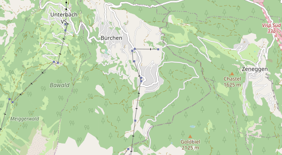 Ausflugsziel auf Karte