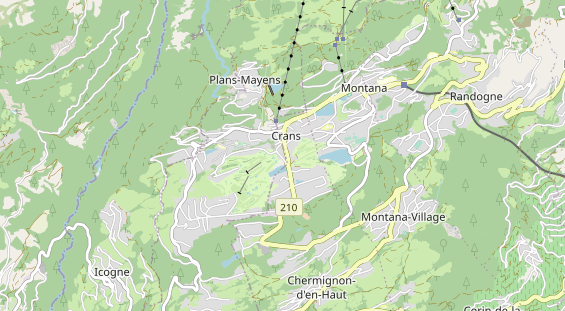 Ausflugsziel auf Karte