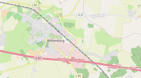 Excursiebestemming op kaart