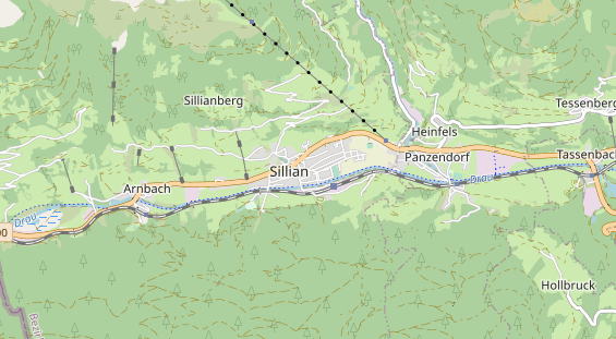 Ausflugsziel auf Karte