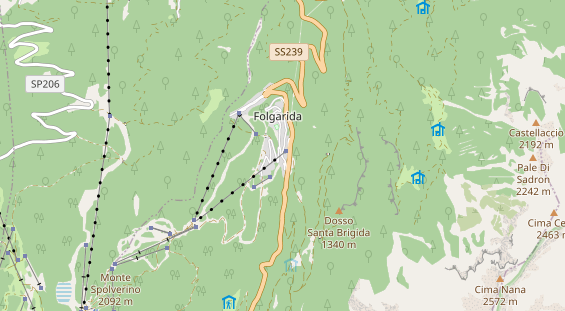 Ausflugsziel auf Karte