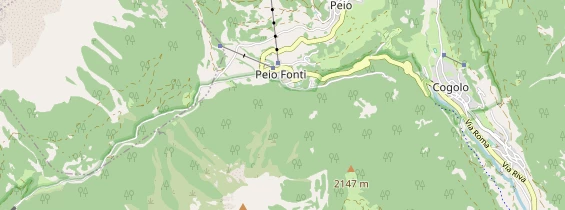 Destination on map