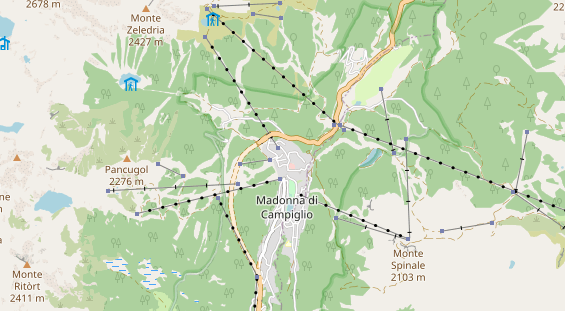 Ausflugsziel auf Karte