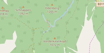 Ausflugsziel auf Karte