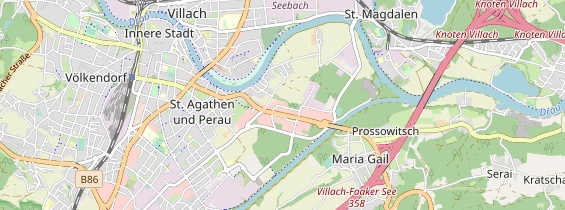 Ausflugsziel auf Karte