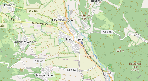 Destinazione dell'escursione sulla carta