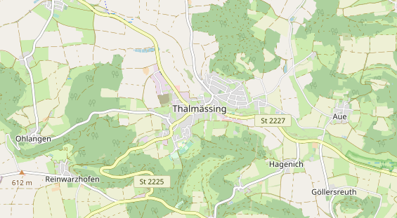 Ausflugsziel auf Karte