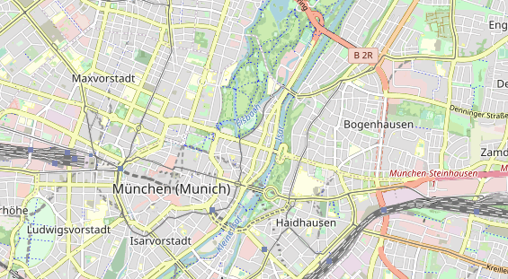 Destinazione dell'escursione sulla carta