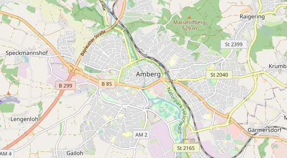 Ausflugsziel auf Karte