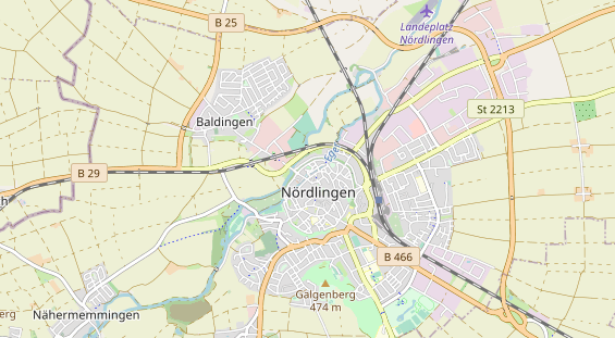 Ausflugsziel auf Karte