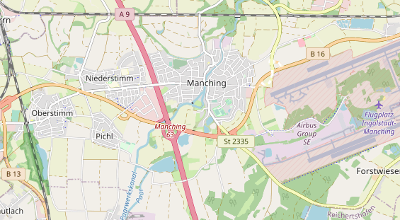 Destinazione dell'escursione sulla carta