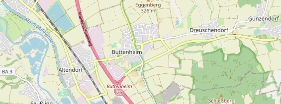 Ausflugsziel auf Karte