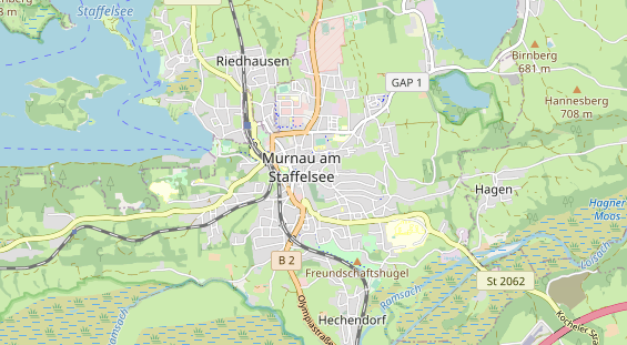 Destination d'excursion sur la carte