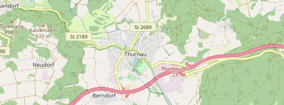 Ausflugsziel auf Karte