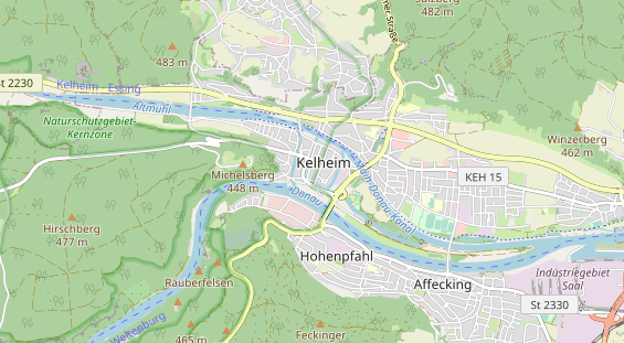 Ausflugsziel auf Karte