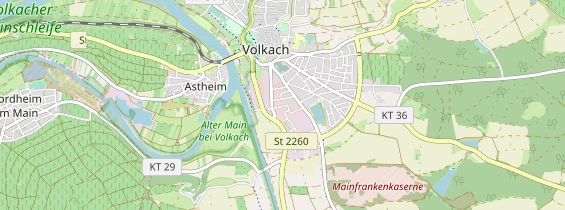 Ausflugsziel auf Karte