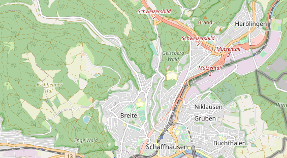 Ausflugsziel auf Karte