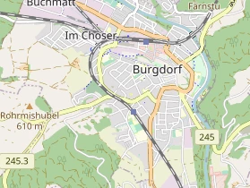 Ausflugsziel auf Karte
