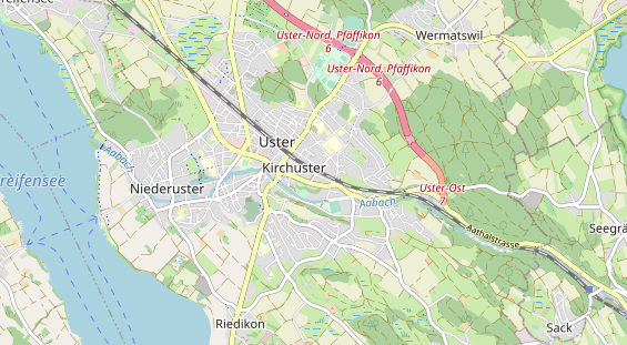 Destinazione dell'escursione sulla carta