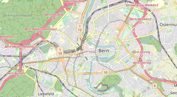 Ausflugsziel auf Karte