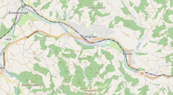 Ausflugsziel auf Karte