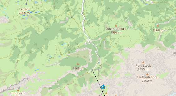 Ausflugsziel auf Karte