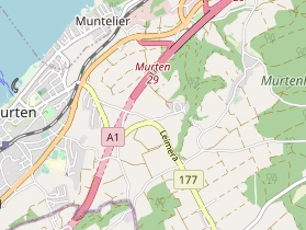 Excursiebestemming op kaart