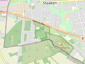 Destination d'excursion sur la carte