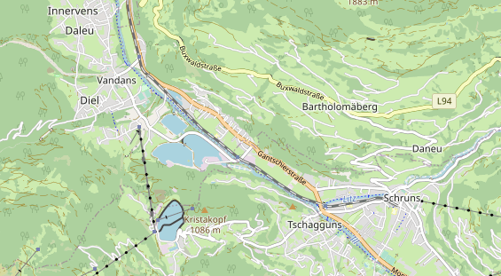 Ausflugsziel auf Karte