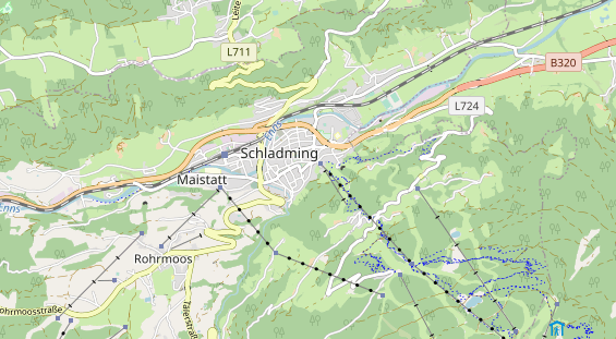 Ausflugsziel auf Karte