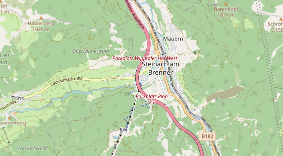 Ausflugsziel auf Karte