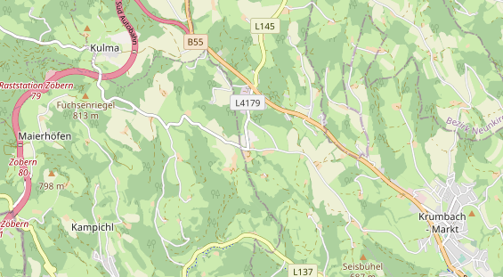 Ausflugsziel auf Karte