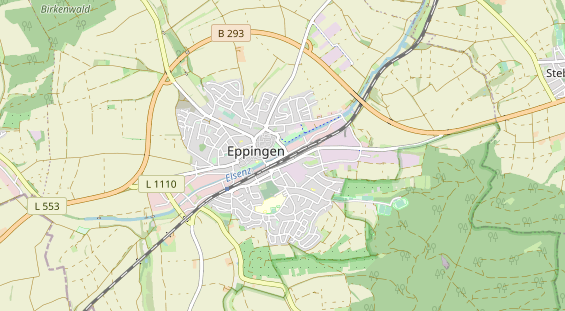 Destination d'excursion sur la carte