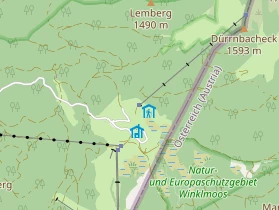 Destination on map