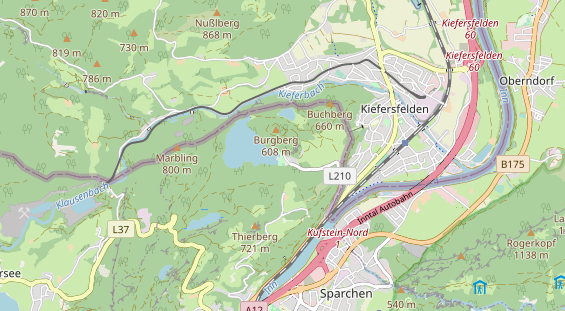 Ausflugsziel auf Karte